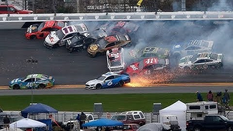 NASCAR Crash Compilation #13 - Never Too Late