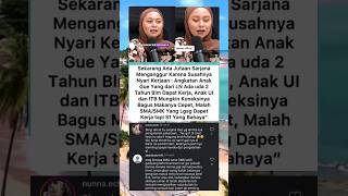 Lulusan luar negeri lanjut lamar kerja di negeri orang mungkin itu lebih baik, #shorts #radityadika