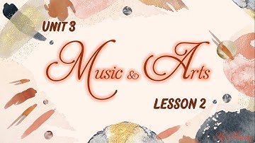 Unit 3: Music and Arts - Lesson 2 - Vocabulary - English 7 - i-learn Smart World [OLM.VN]
