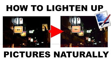 ✅ [Simple] How to fix images with dark areas / Lighten up photos using Paint.NET (No Plug-ins)