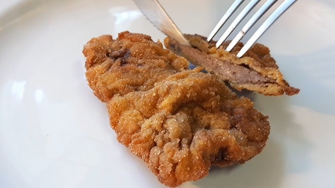 BIFE DE FÍGADO A MILANESA, Uma nova maneira de preparar fígado