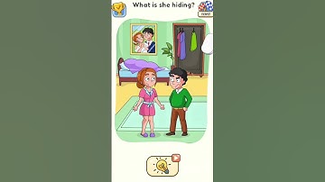 DOP 5 (Delete One Part) Level-28 What is she hiding? #shortsfeed #viralvideo #tiktokgame