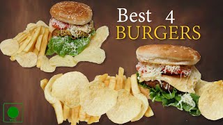 4 Mouth-Watering Best Burger Recipes | Burger recipe