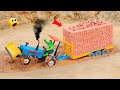 Top most creative diy mini tractor of sano creator   tractor trolley loading