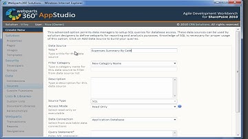 Access SharePoint data as SQL View