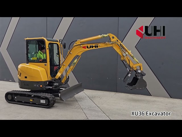 UHI XU36 Excavator Show