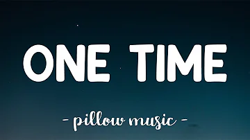 One Time - Justin Bieber (Lyrics) 🎵