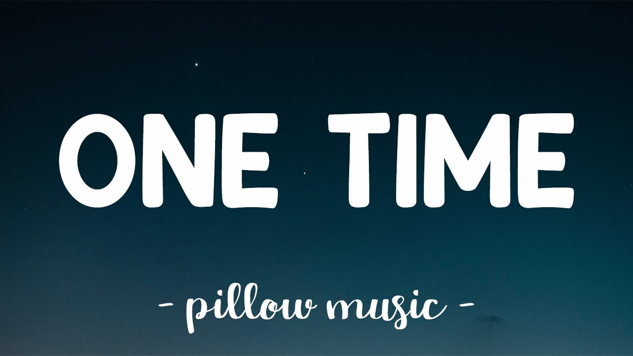 One Time - song and lyrics by Justin Bieber