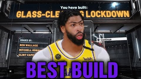 THIS ANTHONY DAVIS BUILD IS THE BEST CENTER BUILD IN NBA2K20! REBOUNDING RIM PROTECTOR DEMIGOD BUILD