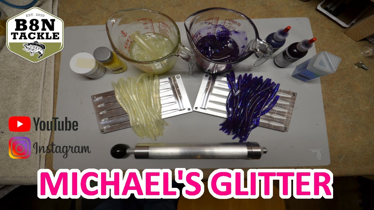 Experimenting with MICHAEL'S GLITTER! (Bait Making)
