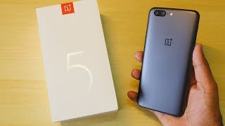 OnePlus 5 Retail Unit Unboxing and Hands-on