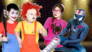 Stop Now Chucky ! Don't Bully Spiderman - Lessons Friendship | Very Sad Story But Happy Ending