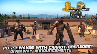 What Can You Get From PD 23 Waves ? Carrot Grenades | Giveaway | Last Day On Earth Survival