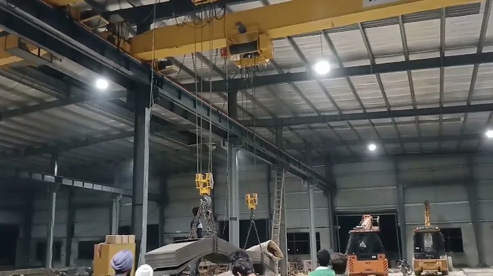 Single Girder EOT Crane | Electric Wire Rope Hoist | Overhead Crane