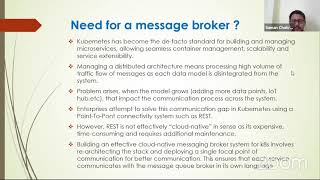 OSCONF 2020 Bengaluru | Powered By Collabnix | Message Broker implementation using KubeMq