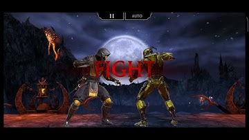 MK11 SCORPION 🔥 Klassic NOOB SAIBOT challenge Hard ☠️ Mortal Kombat Mobile Gameplay