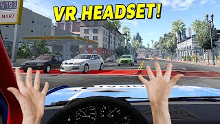 This is what BeamNG in VR looks like...