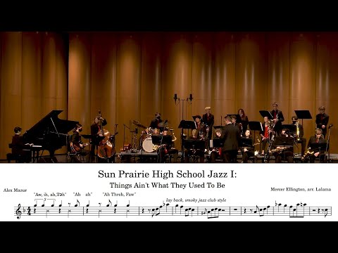 Transcription - SPHS Jazz 1: Things Ain't What They Used To