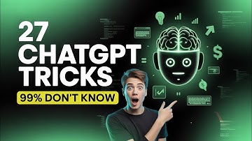 27 ChatGPT Hacks That 99% People Don’t Know #artificialintelligence #viralvideo 