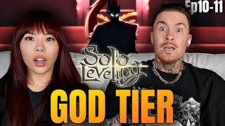 GOD TIER EPISODE 😱 | Solo Leveling Ep 10-11 Reaction