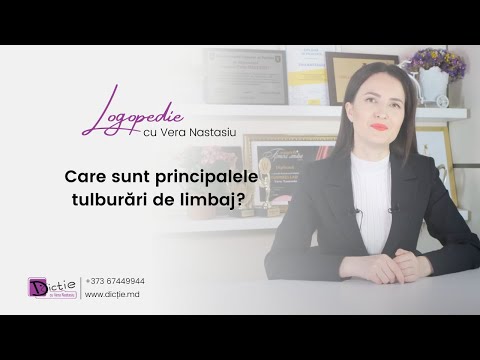 👉 Care sunt principalele tulburări de limbaj!