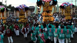 2009飯積神社祭礼　宮入