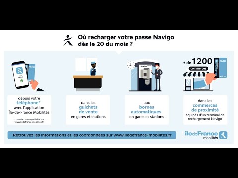 Comment recharger mon passe Navigo Mensuel ?