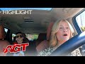 Darci Lynne Receives Driving Lessons From Howie Mandel - America's Got Talent 2021