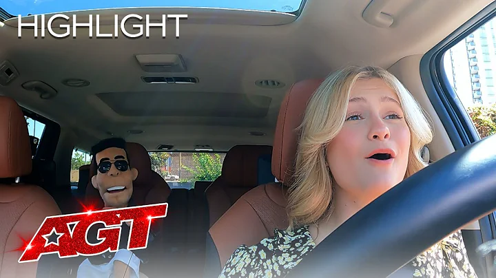 Darci Lynne Receives Driving Lessons From Howie Ma...