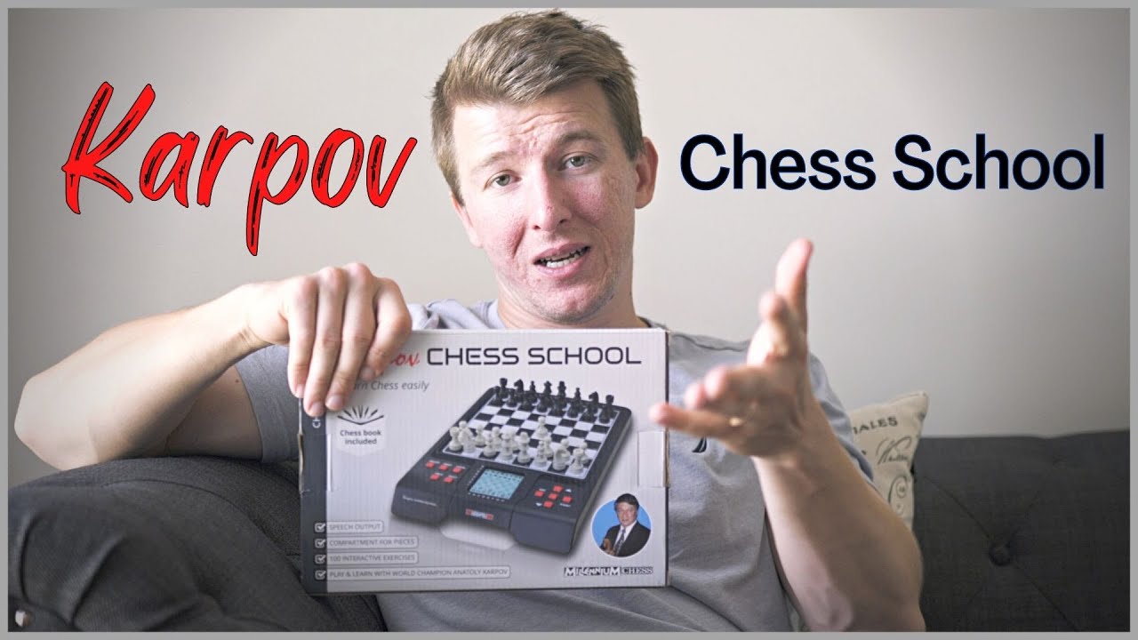Millennium Karpov Chess School Chess Computer