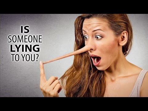 How to Tell if Someone is Lying To You - YouTube