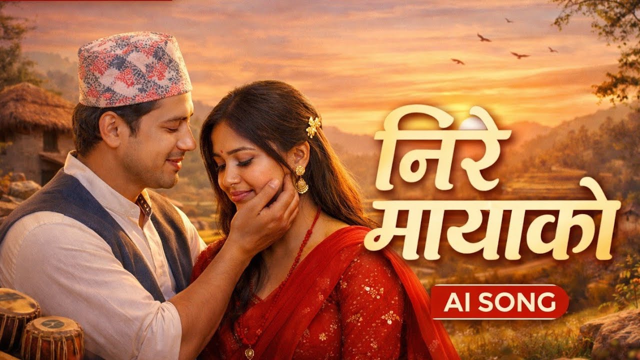New Nepali Lok Bhaka Nirai Mayako | AI Remaking Soulful Lok Song