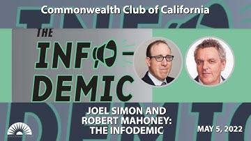 (Live Archive) Joel Simon and Robert Mahoney: The Infodemic