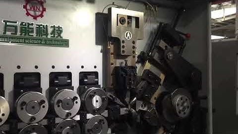 2020 WNJ TK 590 Spring Coiling Machine