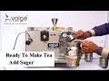 How to make Tea & Coffee using Volga Espresso Machine