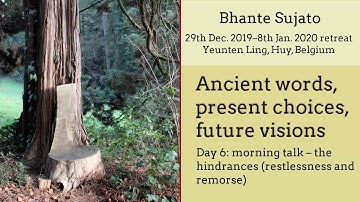 Bhante Sujato 2019/20 New Years retreat: restlessness and remorse (15/25)
