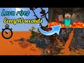 Minecraft but Lava rises every 10 seconds