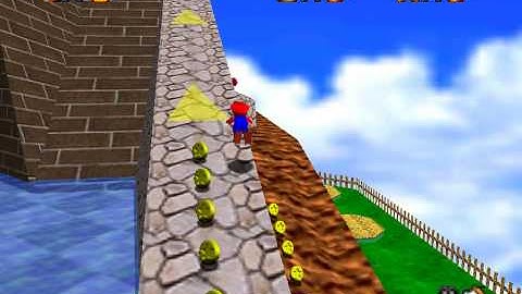 Super Mario 64 ~ Fall Onto the Caged Island (TAS)