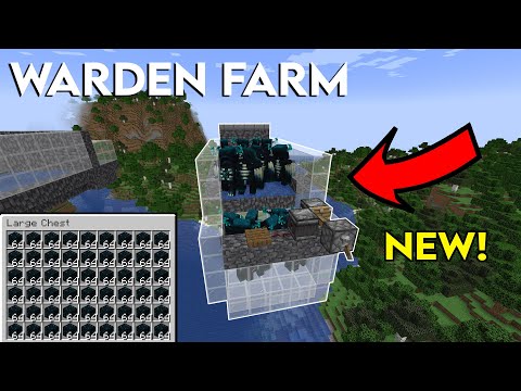 Minecraft 1.19 Simple Warden Farm Tutorial - YouTube