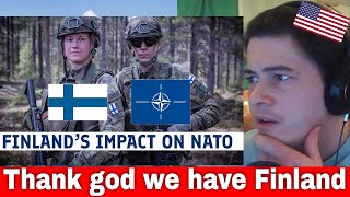 American Reacts Finlands ?? impact on NATO