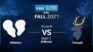 CS:GO - 00Nation vs. Triumph [Inferno] Map 1 - IEM Fall 2021 - Group B - NA