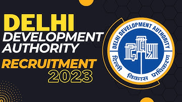 DDA Recruitment 2023 || Apply Online for 687 Various Posts || DDA Vacancy 2023 Online Form