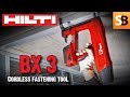 New Hilti BX 3 Cordless Direct Fastening Tool