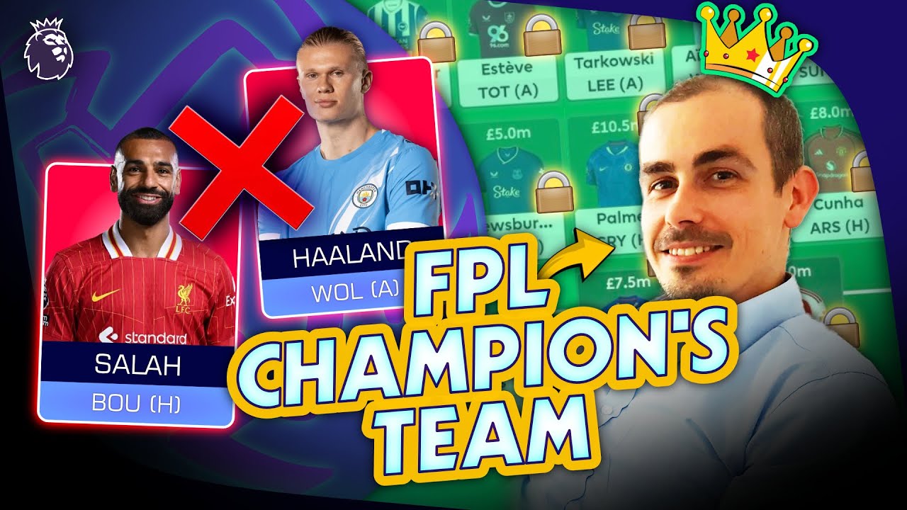 🔒 FPL Winner's Locked Team | No Salah No Haaland | Gameweek 1 | Fantasy Premier League Tips