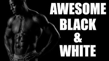 PHOTOSHOP TUTORIAL: AWESOME Black and White