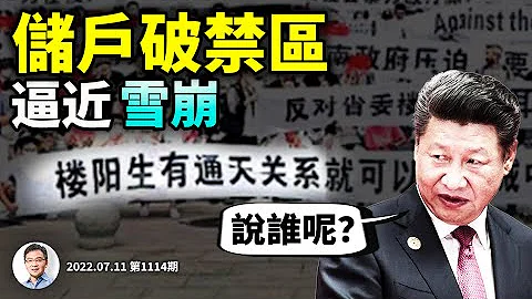 河南村鎮銀行儲戶突破禁區，雪崩效應逼近形成；當局做出初步妥協，更多連鎖反應在路上（文昭談古論今20220711第1114期） - 天天要聞