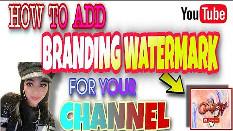 How To Add Branding Watermark For Your Channel | Tagalog 🇵🇭 |Cherich TV