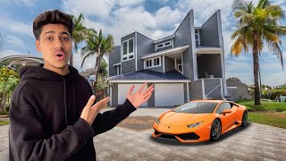 Asking Rich People for a Car Ride !