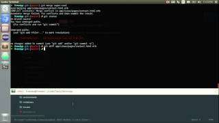 Learning to use Git (GitHub, Bitbucket) - 8 - Merge Conflict
