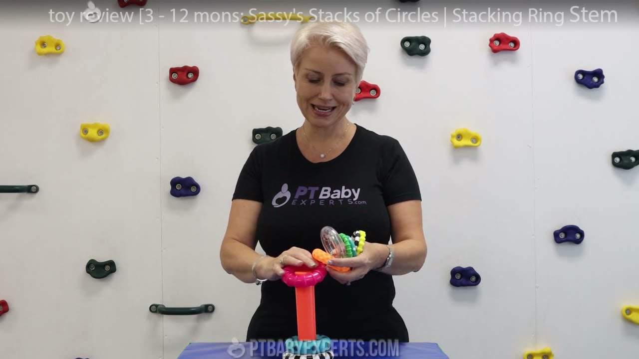 Toy Review Sassy's Stacks of Circles Stacking Ring Stem Learning